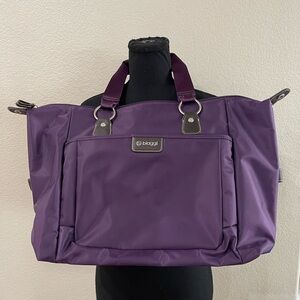 Biaggi Purple Women's tote travel bag